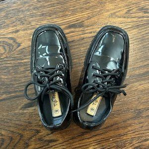 Tip Top Oxford Patent Leather Shoes - Toddler Boy 9